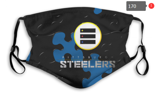 NFL Pittsburgh Steelers Dust mask with filter